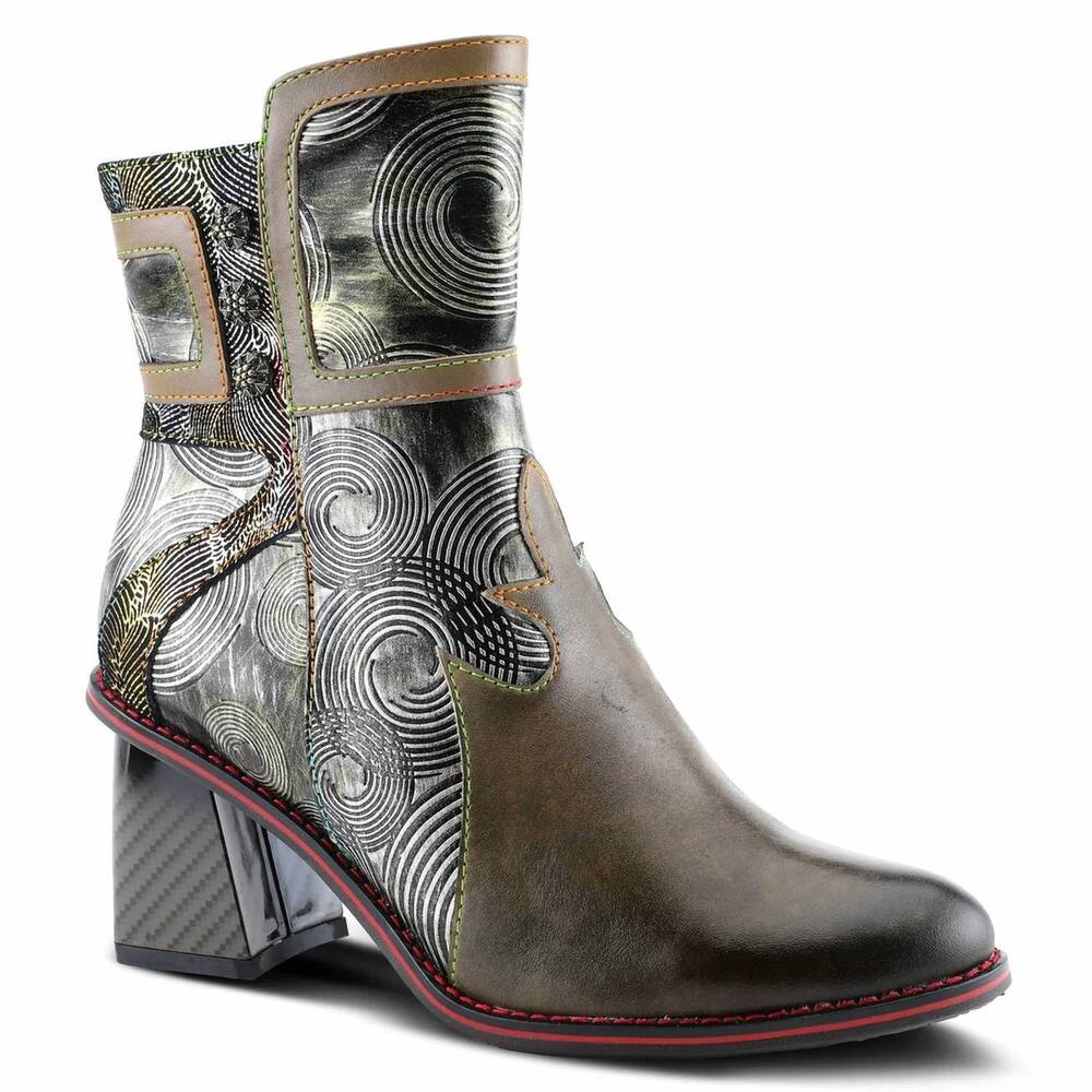 NEW L'ARTISTE women's thunderbird boots in olive